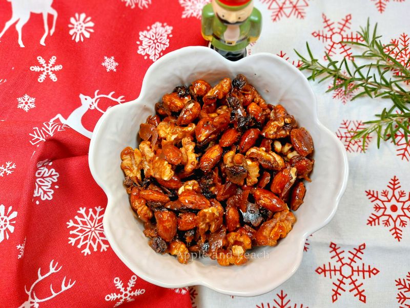 Caramelised nuts