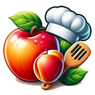 Apple and Peach logo