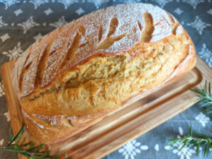 Carrot bread - unsliced